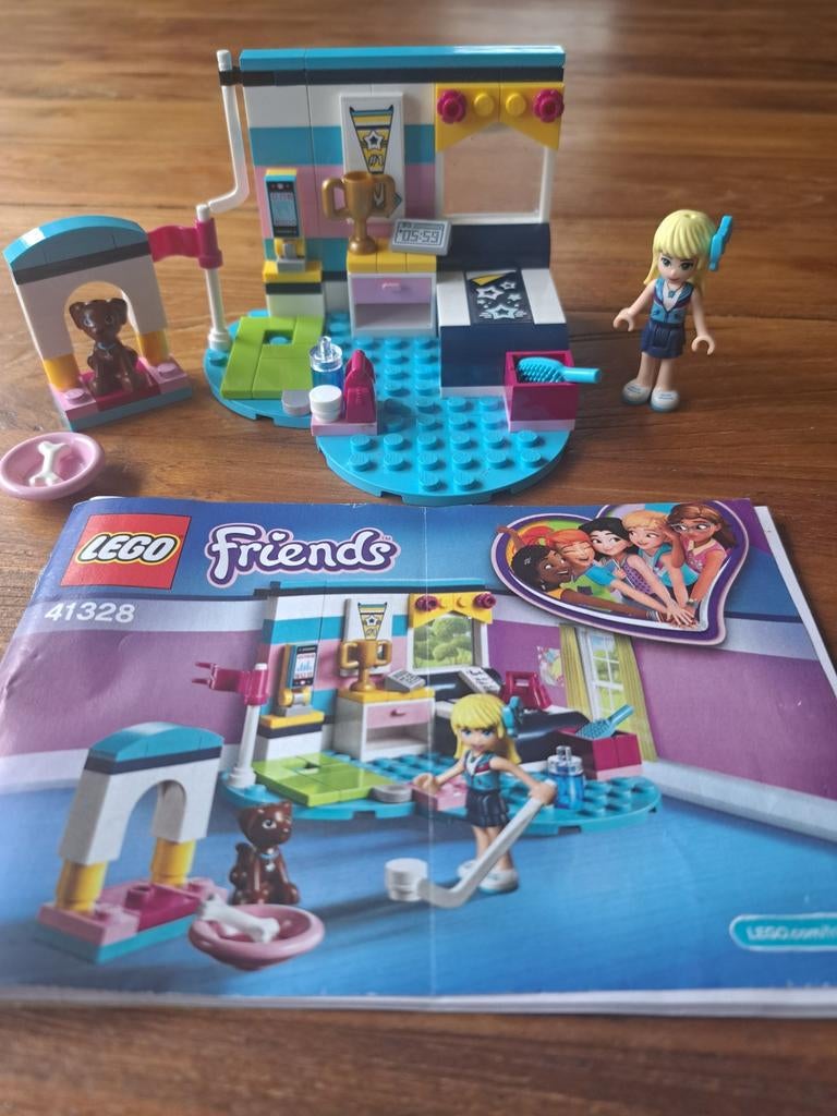 Lego friends Stephanies slaapkamer 41328, Ophalen of Verzenden, Zo goed als nieuw