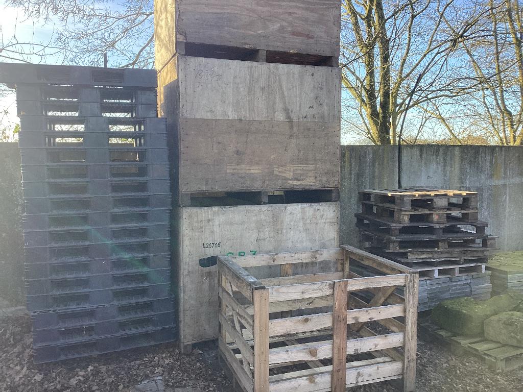 Houten kisten voor  div. Doeleinden, Minder dan 3 m³, Ophalen