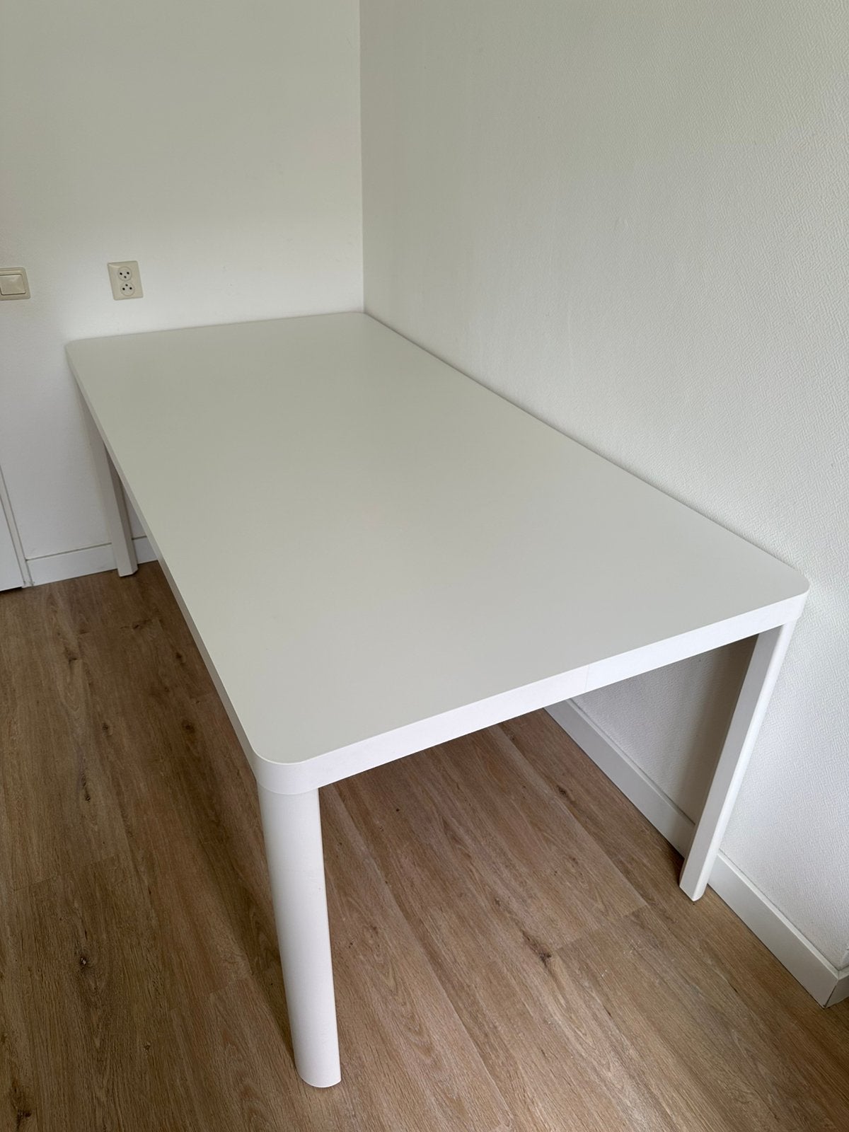 IKEA Tingby eettafel (gebruikt als bureau) - 180x90cm, Ophalen, 50 tot 100 cm, Zo goed als nieuw, 150 tot 200 cm