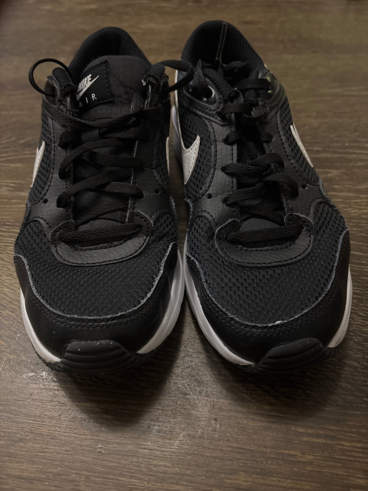 Nike Air Sneakers Zwart - Maat 36, Ophalen, Gedragen, Zwart, Sneakers of Gympen