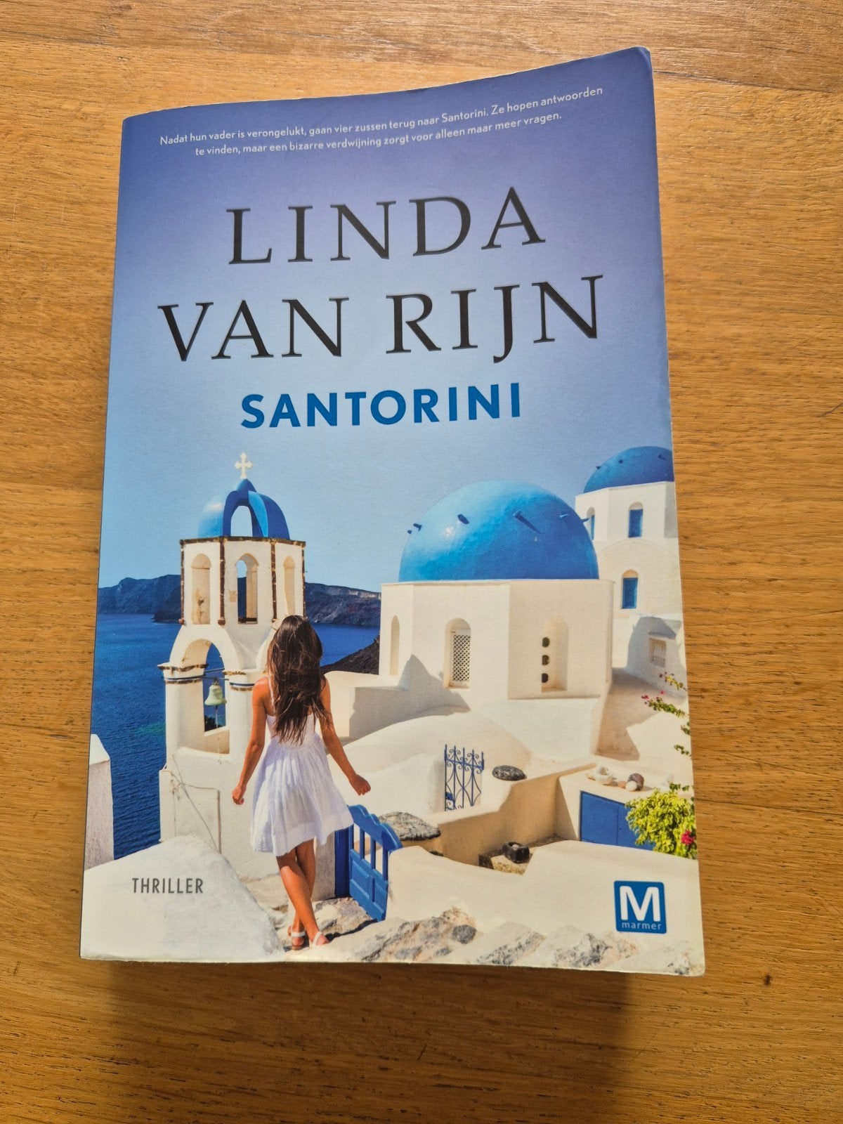 Linda van Rijn - Santorini (Thriller), Ophalen of Verzenden, Gelezen, Linda van Rijn