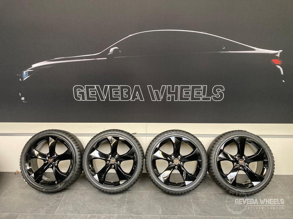 18” originele Cupra Leon / Seat Leon velgen + winterbanden, 18 inch, Gebruikt, -, -