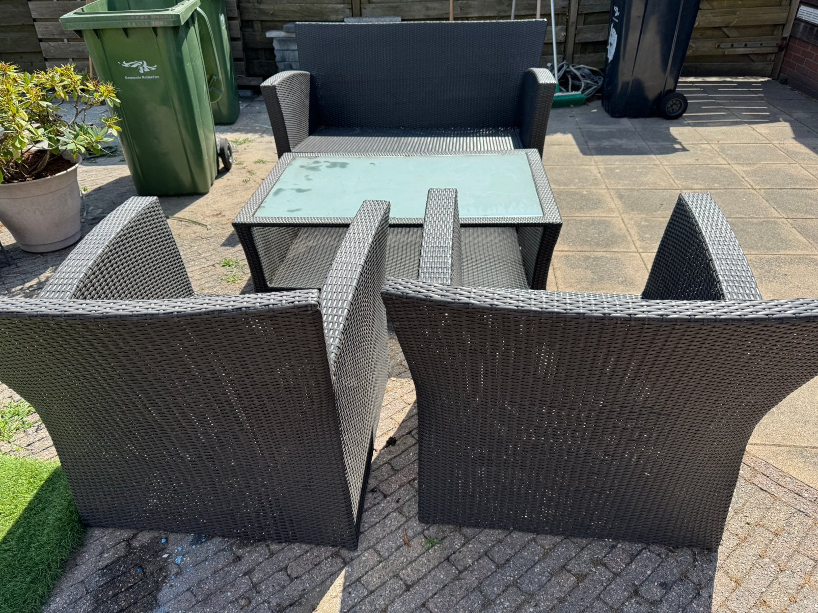 Tuinset, Ophalen, Zo goed als nieuw, Bank