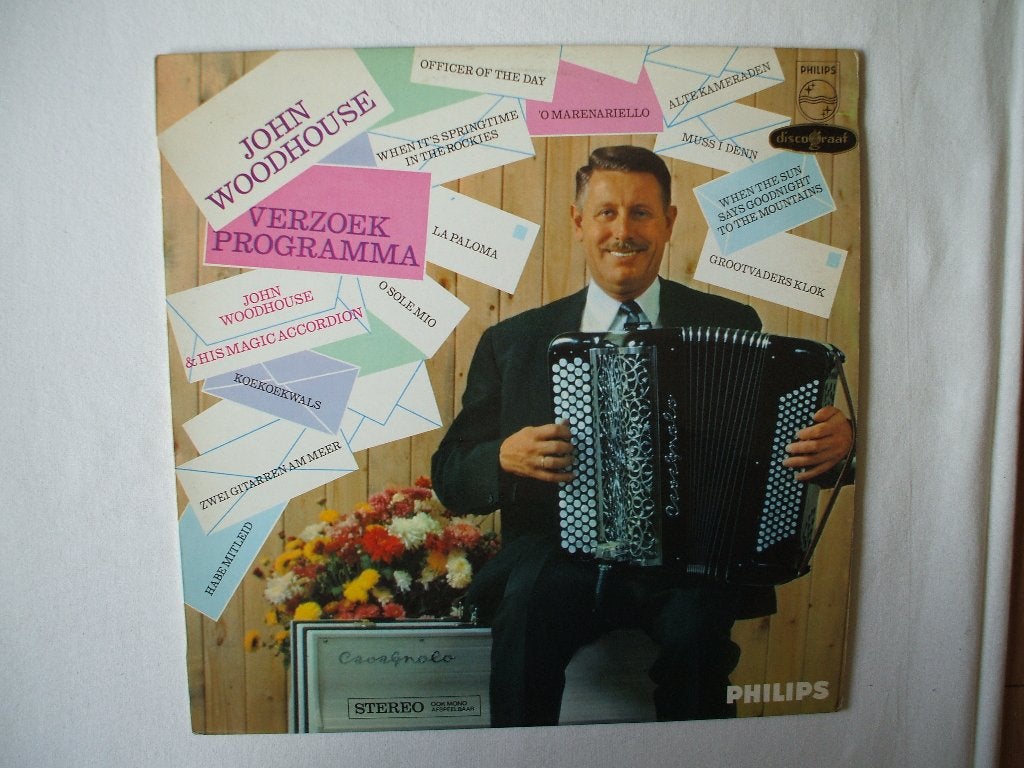 John Woodhouse - Verzoek programma LP, Cd's en Dvd's, Ophalen of Verzenden, Gebruikt, 12 inch, Levenslied of Smartlap