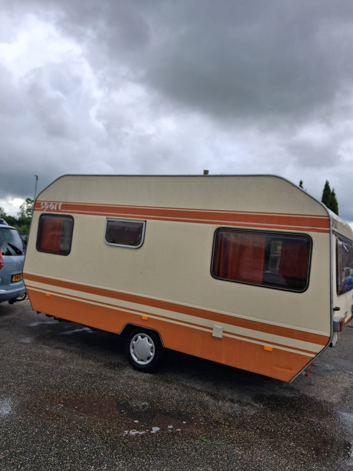 Retro Sport Caravan - Compact en Klaar voor Avontuur!, Caravans en Kamperen, Ophalen, Tot en met 3