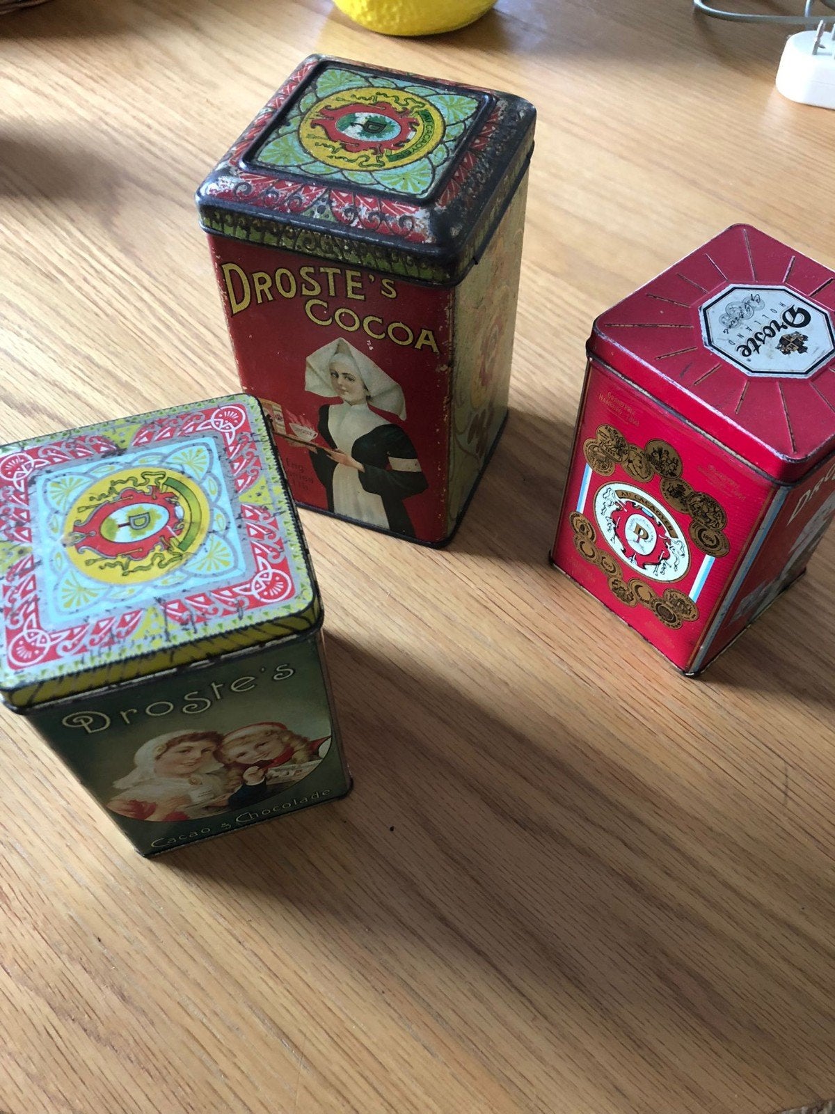 droste, Verzamelen, Blikken, Ophalen of Verzenden, Gebruikt, Overige, Droste