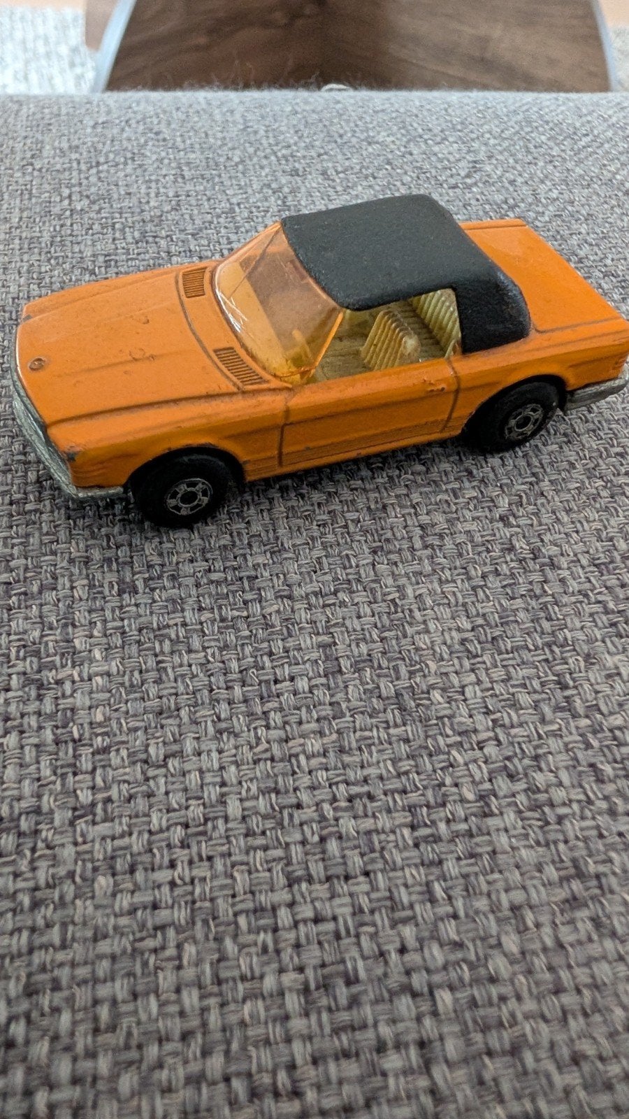 Matchbox Superfast Mercedes 350SL - Oranje (1973), Ophalen of Verzenden, Gebruikt