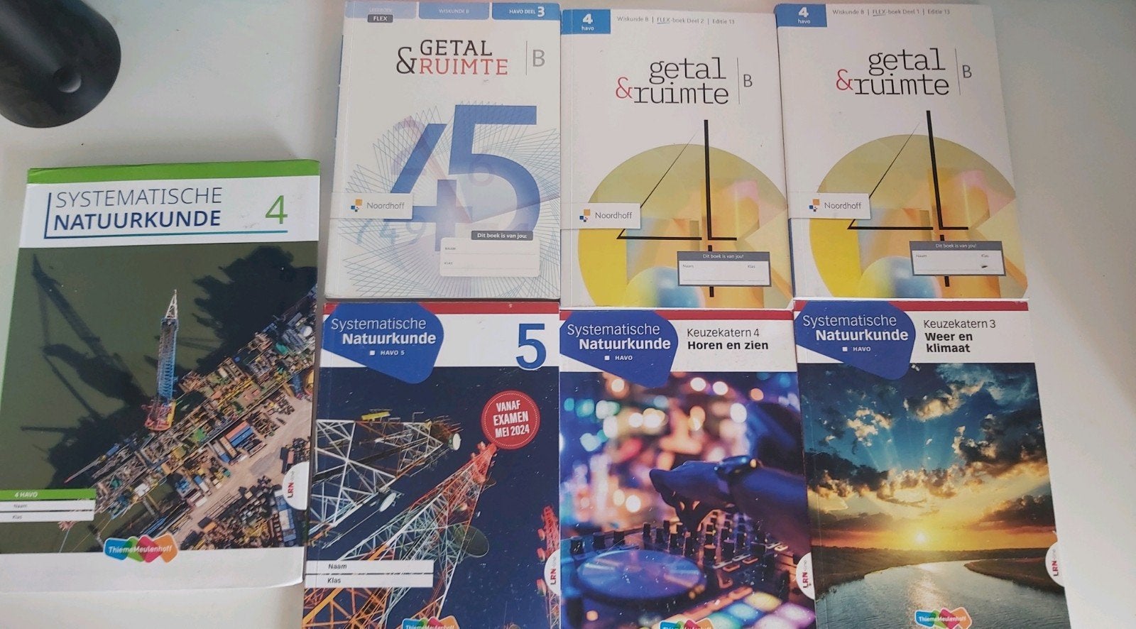 Havo natuurkunde wiskunde B boeken, Natuurkunde, Ophalen of Verzenden, Zo goed als nieuw, HAVO