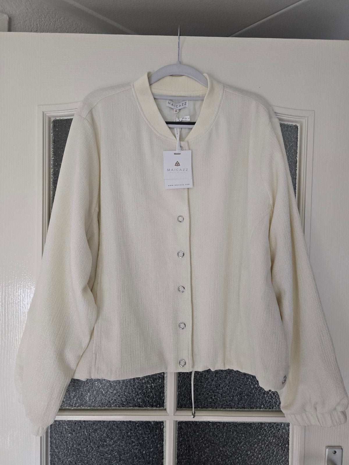 nieuw jasje maicazz ecru xl, Kleding | Dames, Ophalen of Verzenden, Nieuw, Maat 42/44 (L), Beige
