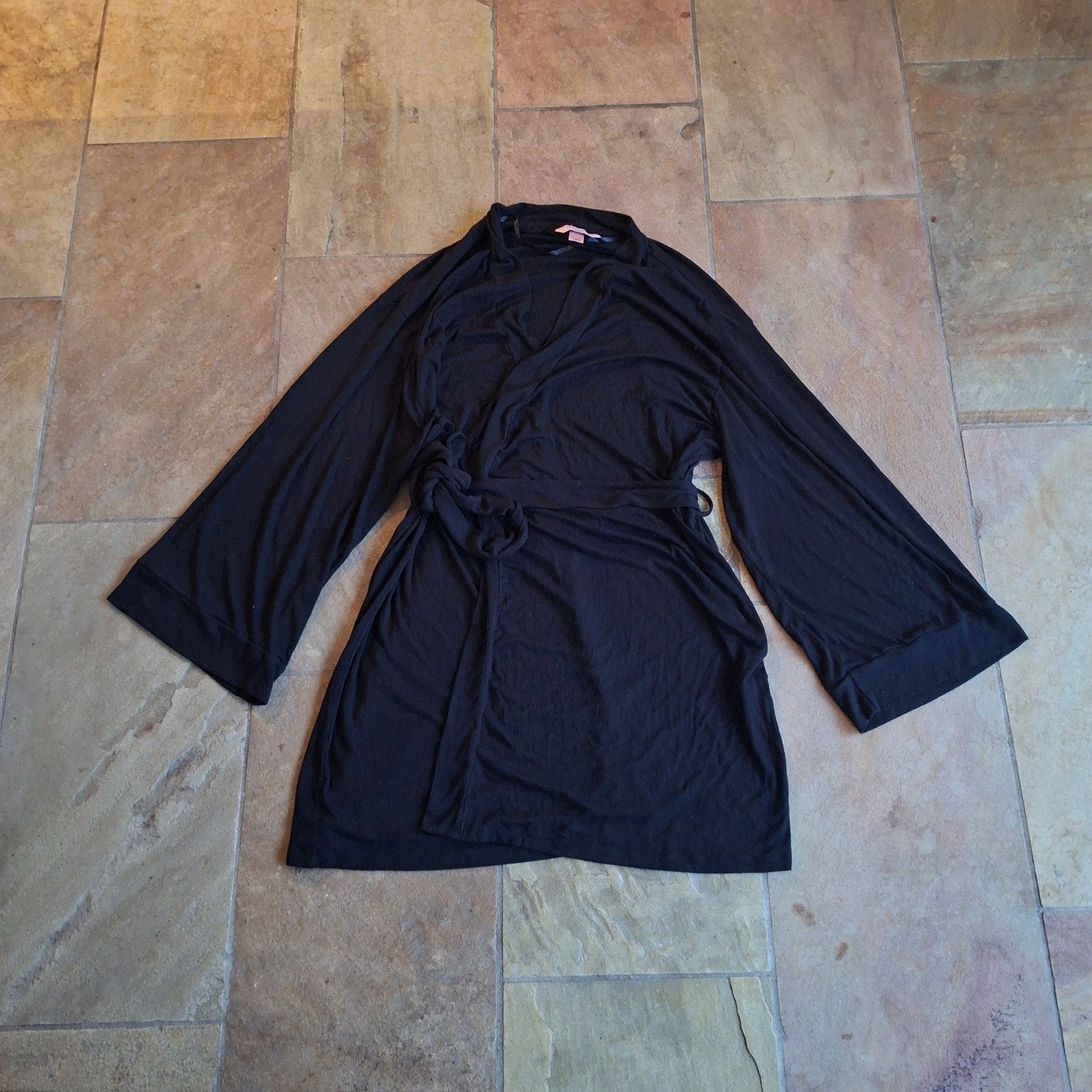 Zwarte kimono Hunkemöller maat XL/XXL, Hunkemöller, Ophalen of Verzenden, Zwart, Overige typen