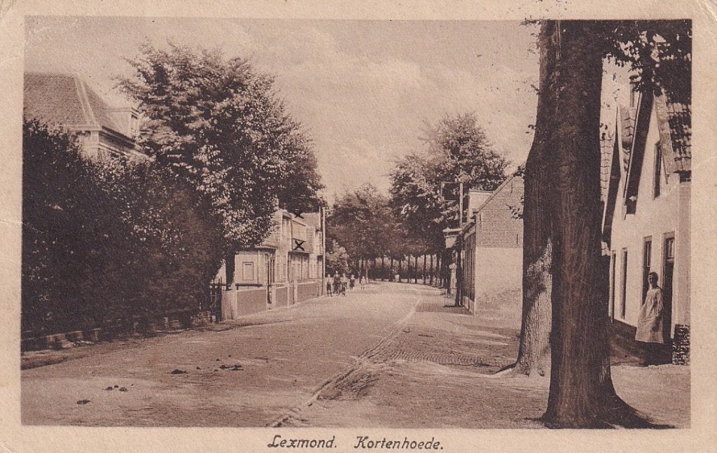 737L Lexmond, Kortenhoede, Ophalen of Verzenden, 1920 tot 1940, Gelopen, Zuid-Holland