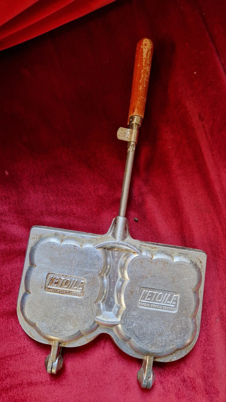 etoile tosti ijzer / wafelijzer in goede gebruikte staat, Witgoed en Apparatuur, Ophalen, Gebruikt