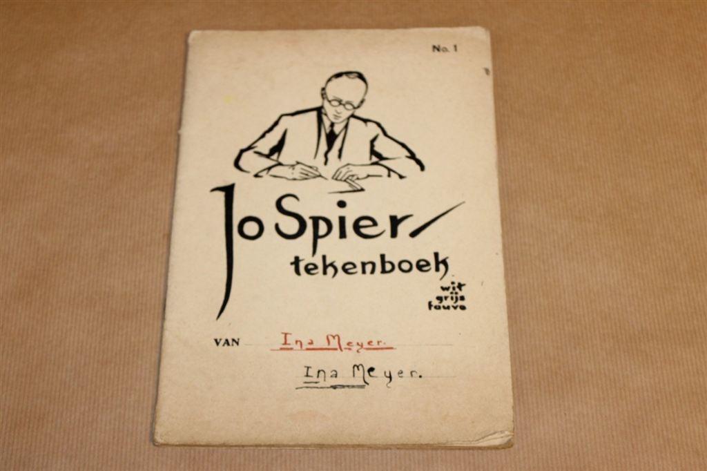 Jo Spier - Tekenboek - circa 1930, Boeken, Ophalen of Verzenden, Gelezen