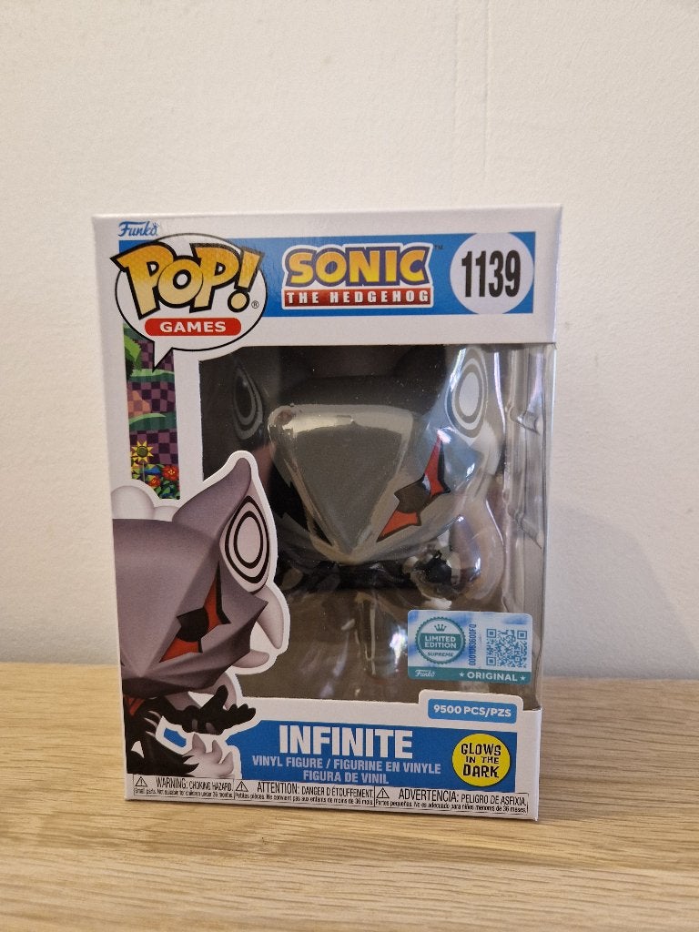 Funko Pop! Sonic the Hedgehog Infinite [1139] GITD Limited, Ophalen of Verzenden, Nieuw