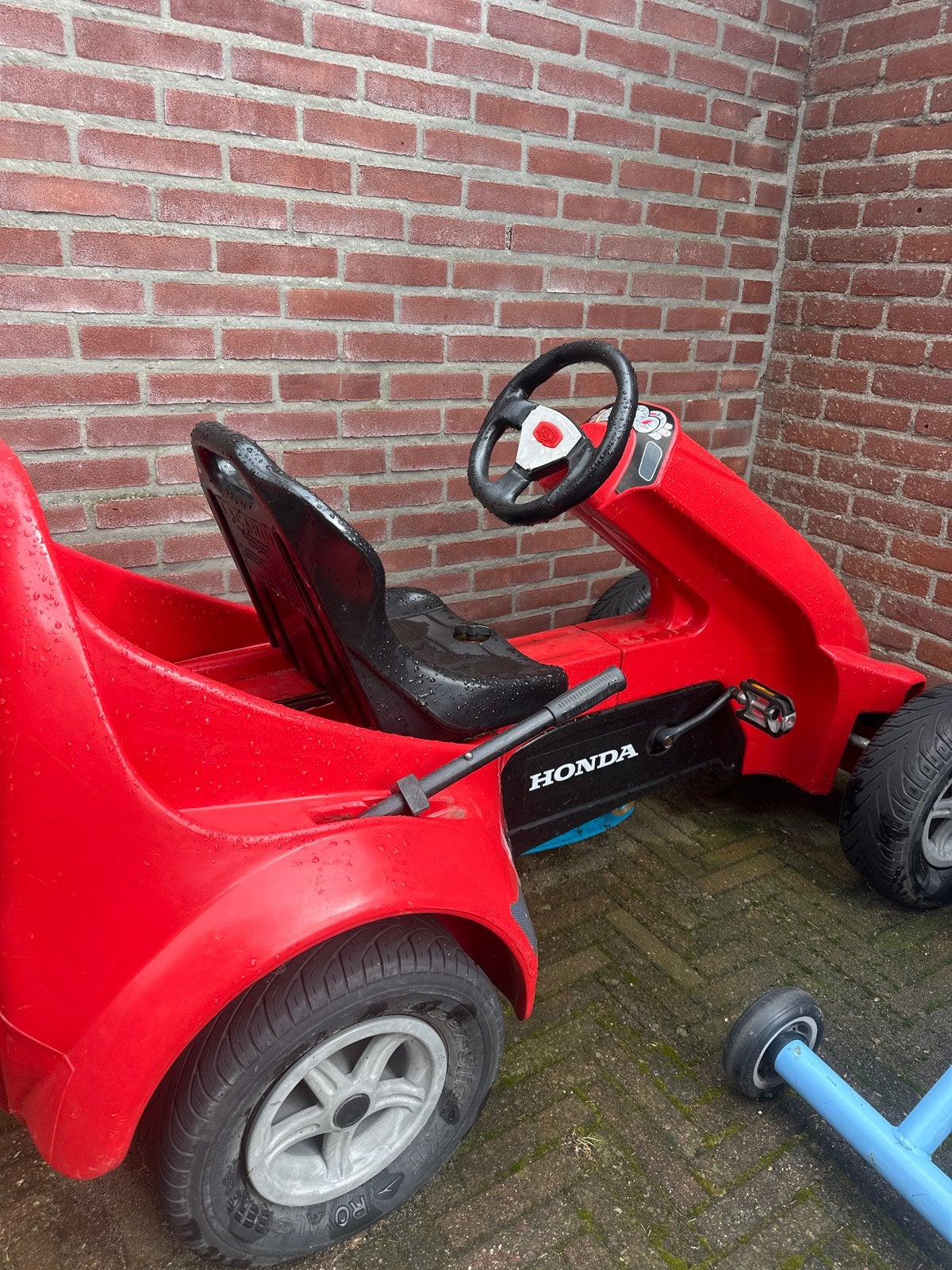 Honda skelter met aanhanger, Ophalen of Verzenden, Gebruikt, Trapvoertuig
