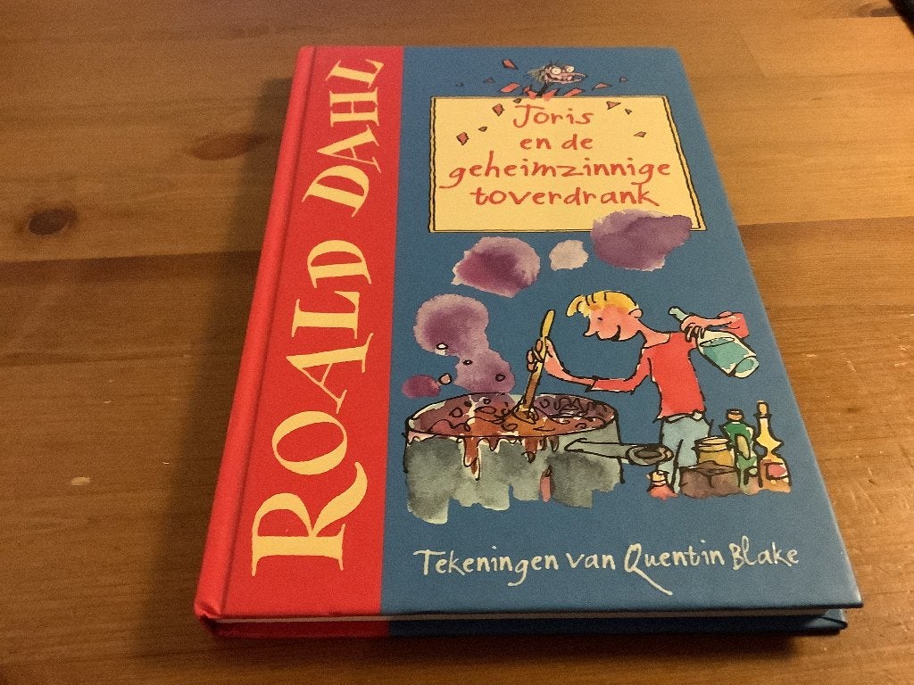 Joris En De Geheimzinnige Toverdrank, 41e druk 2013, Boeken, Ophalen of Verzenden, Gelezen, Roald Dahl, Fictie algemeen