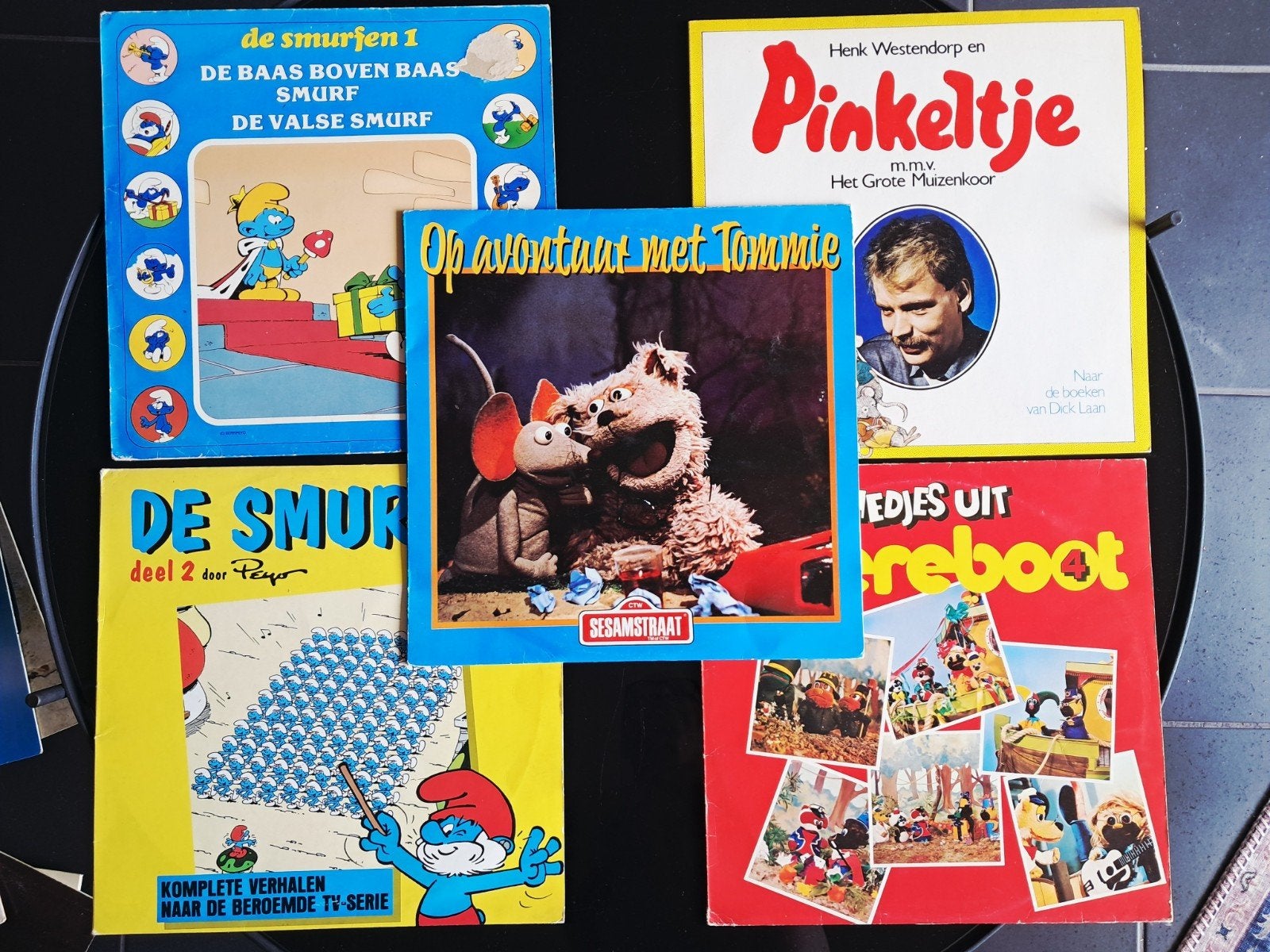 SMURFEN-TOMMIE-PINKELTJE EN DE BEEREBOOT, Ophalen of Verzenden, Gebruikt