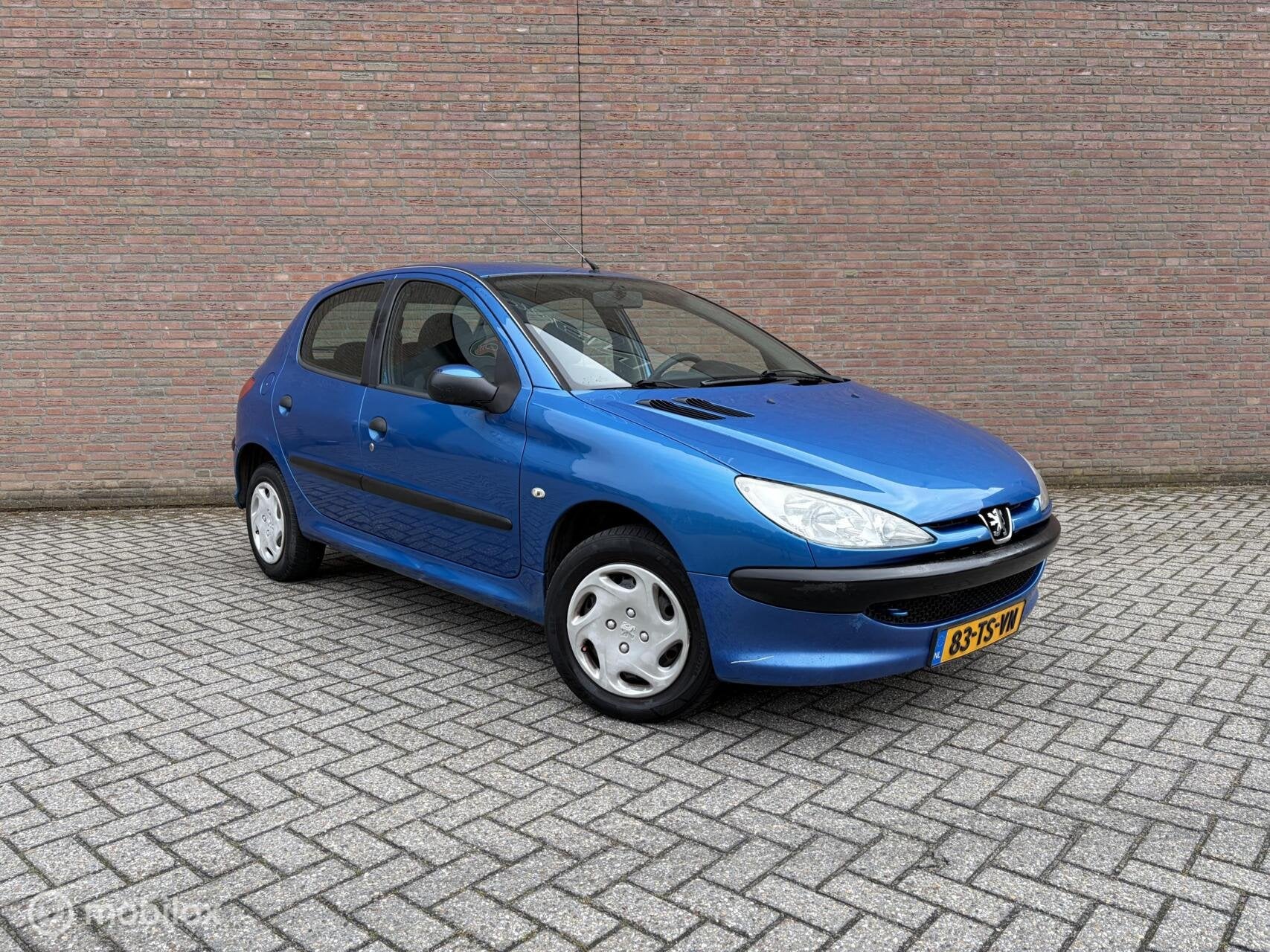 Peugeot 206 1.4 Air-line 3 NAP/ APK, Auto's, Peugeot, Voorwielaandrijving, Stof, 4 cilinders, Blauw