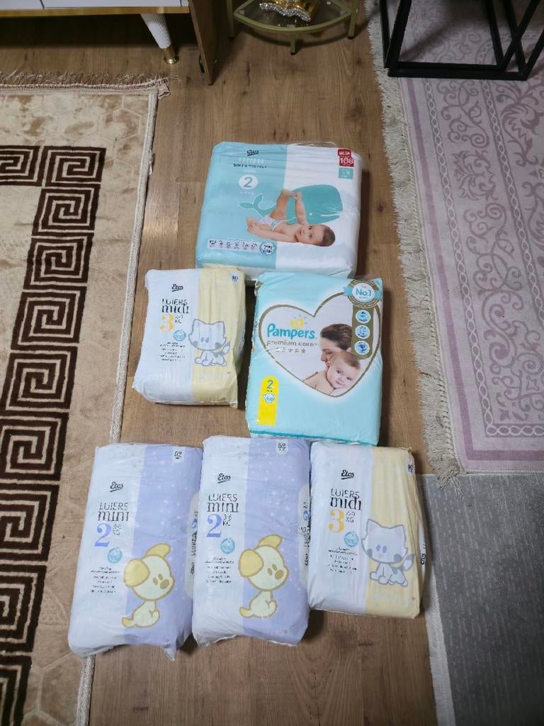 Babyluiers (nieuw) - Diverse maten (Pampers en meer), Ophalen of Verzenden