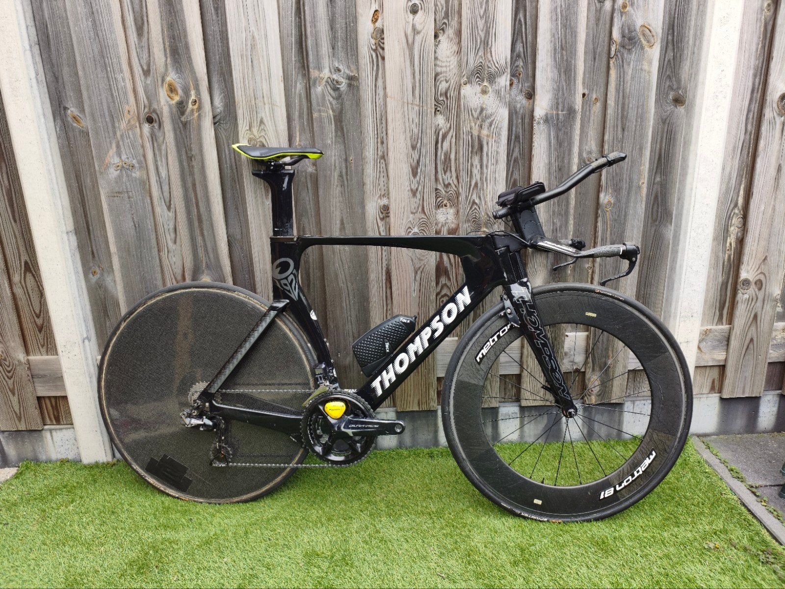 Thompson tijdrit/triatlon fiets, Ophalen
