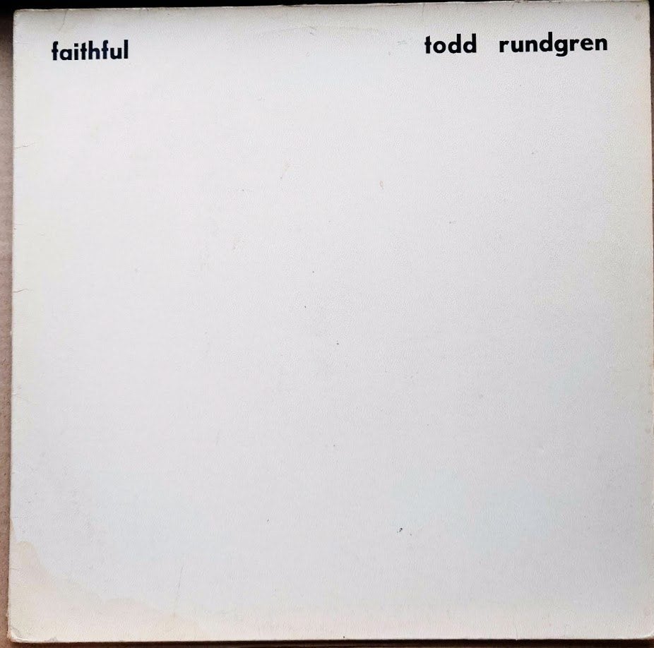 Todd Rundgren – Faithful, Cd's en Dvd's, LP, Gebruikt, Inclusief binnenhoes, Ophalen of Verzenden