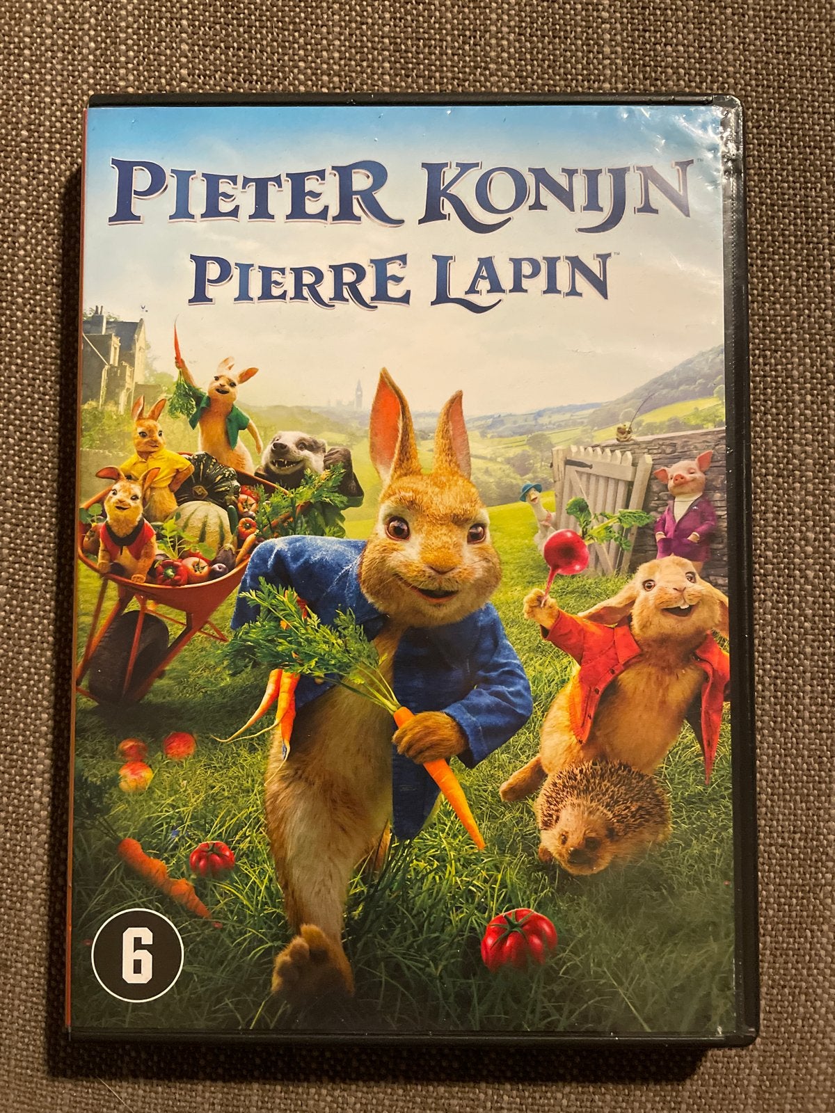Pieter Konijn  - dvd, Avontuur, Gebruikt, Ophalen of Verzenden, Vanaf 6 jaar