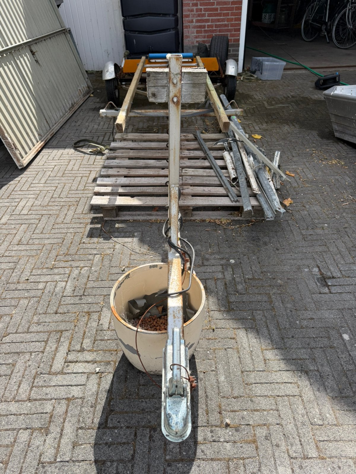 Opknap trailer, Ophalen, Gebruikt, Overige typen, Motorboot