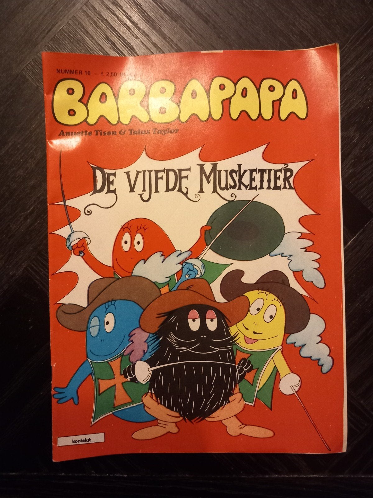 Barbapapa: De Vijfde Musketier - Nummer 16 Stripboek, Ophalen of Verzenden