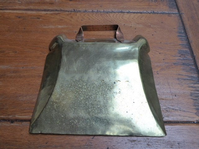 Antiek koperen vloer blik, Ophalen of Verzenden, Koper