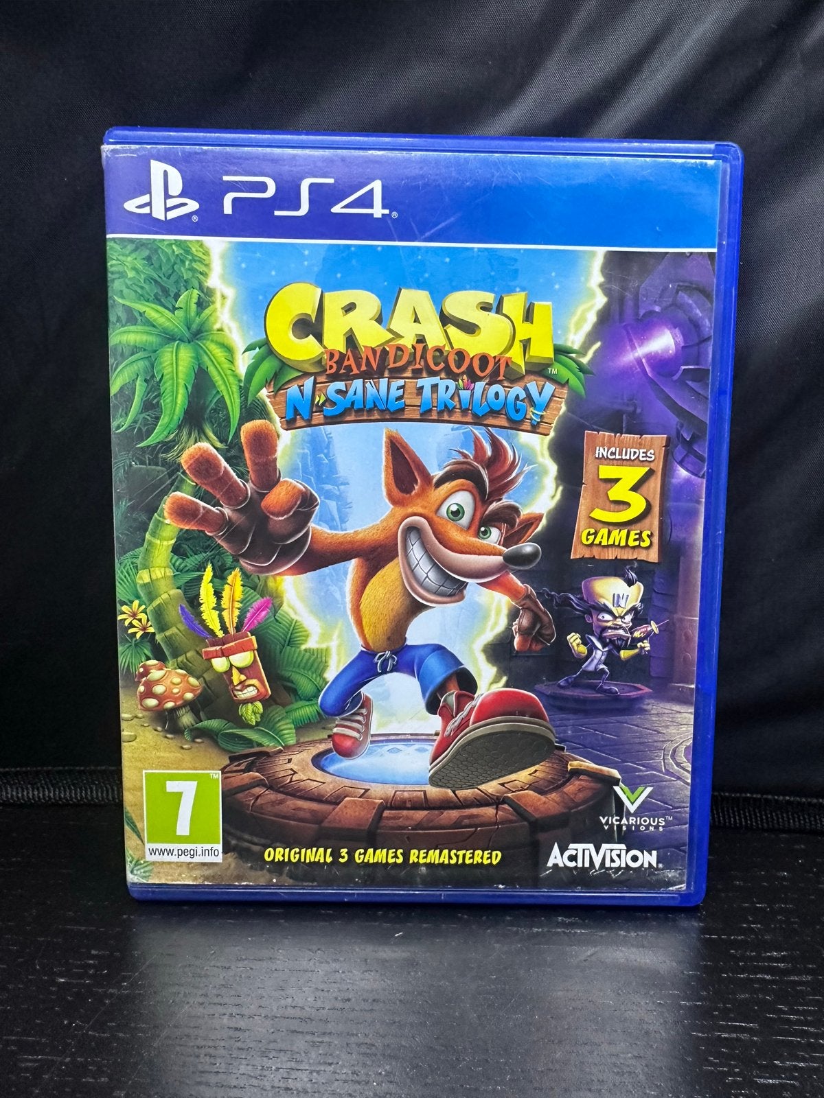 Crash Bandicoot N. Sane Trilogy PS4 - Zo goed als nieuw, Spelcomputers en Games, Games | Sony PlayStation 4, Zo goed als nieuw