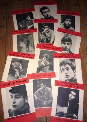 bladmuziek Dylan, Bob Transcripten" 1961 1964 met Guitartab, Ophalen of Verzenden, Artiest of Componist, Populair, Gitaar