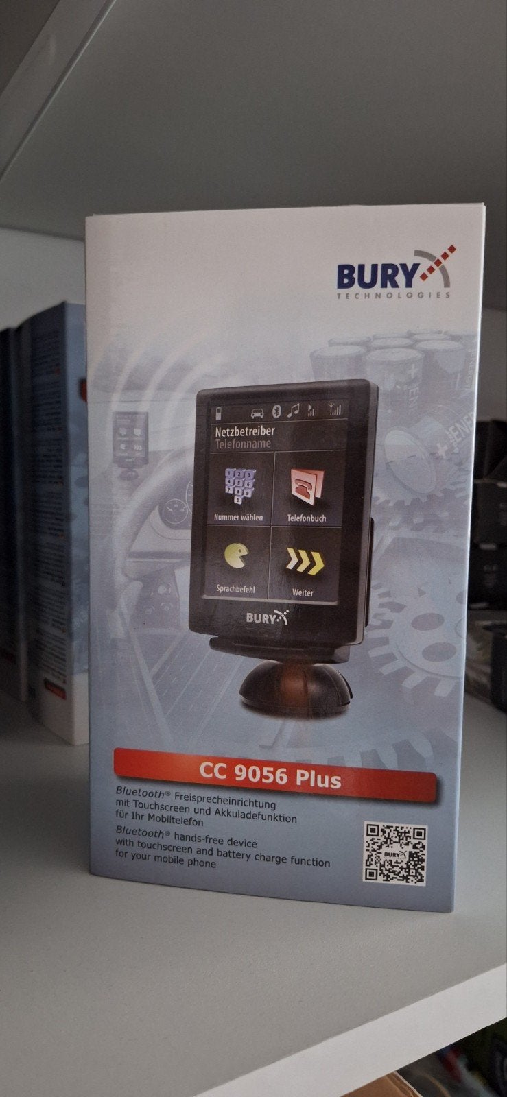 Bury CC 9056 Plus Bluetooth Carkit - Nieuw, Bury Technologies, Universeel, Complete carkit, Info@bury.com