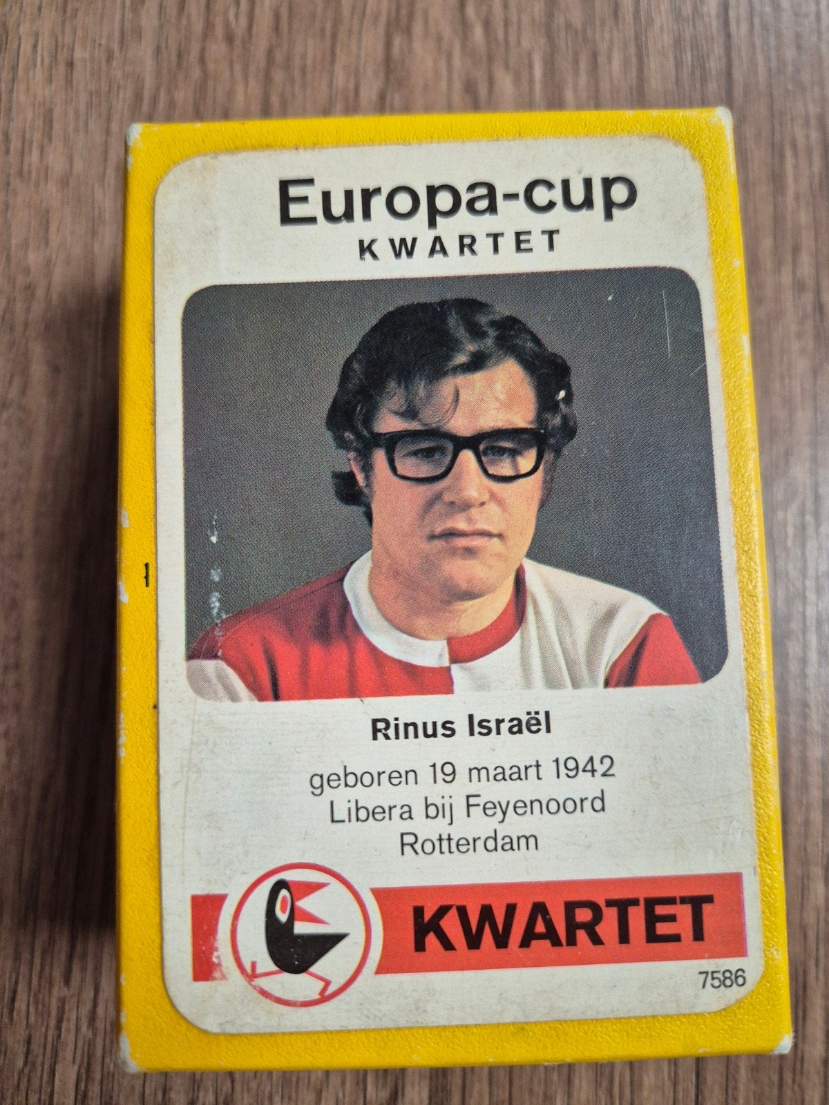 Kwartet Europa - Cup jaren 70, Verzamelen, Ophalen of Verzenden, Gebruikt, Feyenoord, Spel