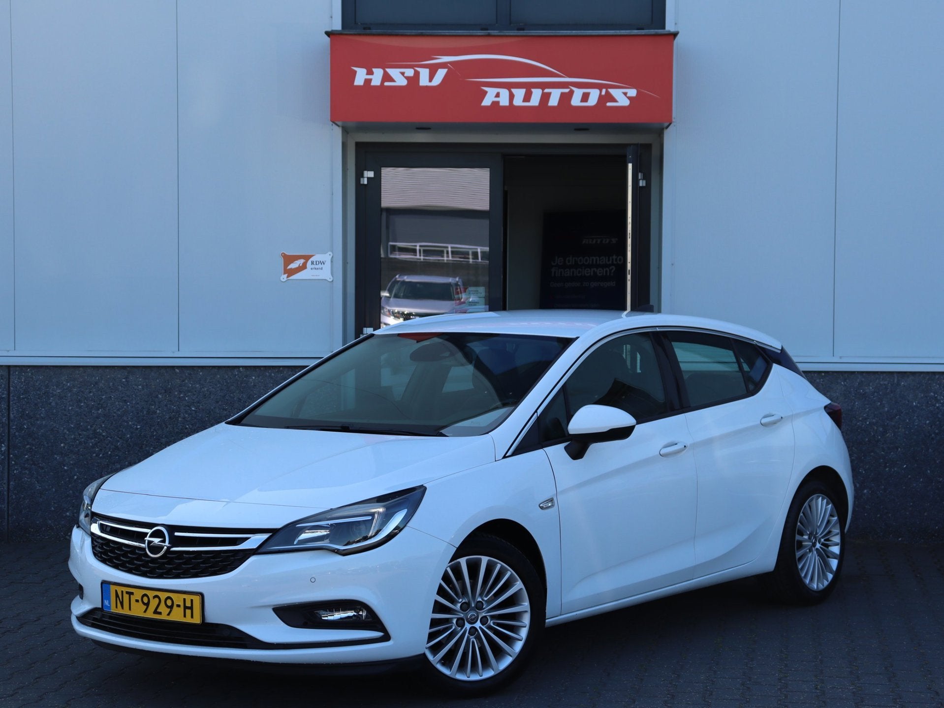 Opel Astra 1.0 Innovation navi LM airco, Auto's, Gebruikt, Euro 6, 610 kg, Bedrijf