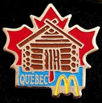 Mc Donalds Quebec pin, Verzenden, Nieuw, Merk, Speldje of Pin