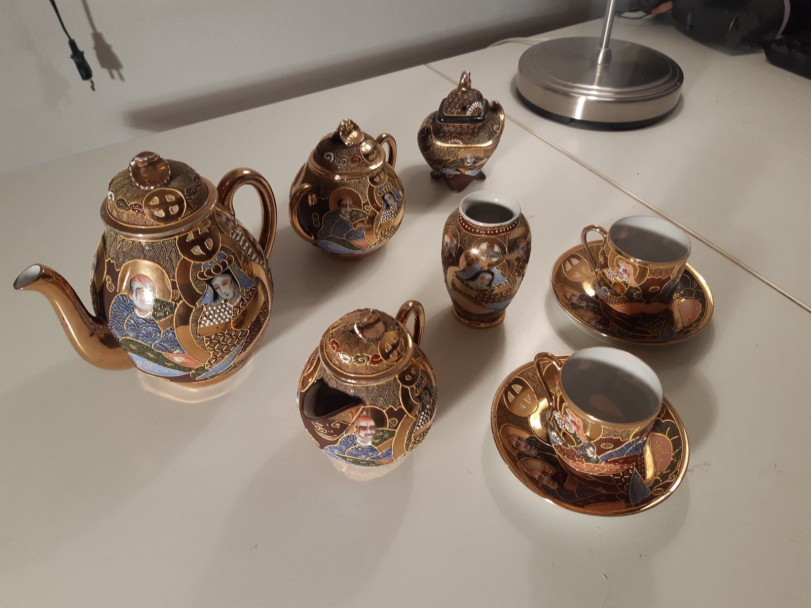 Chinees servies. Echt oud omstreeks 1930 . Geen kitsch., Ophalen