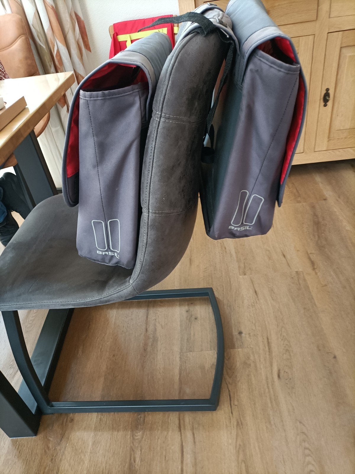 Dubbele fietstas Basil, Ophalen, Gebruikt, Basil