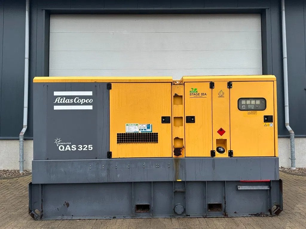 Atlas-Copco QAS 325 VOD Volvo Leroy Somer 325 kVA Silent Ren, Ophalen of Verzenden