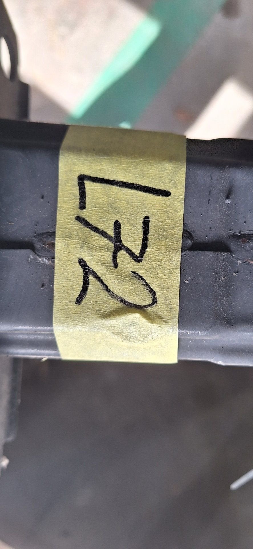 Bumperframe achter van een Peugeot 108, Gebruikt, -, -, Ophalen of Verzenden