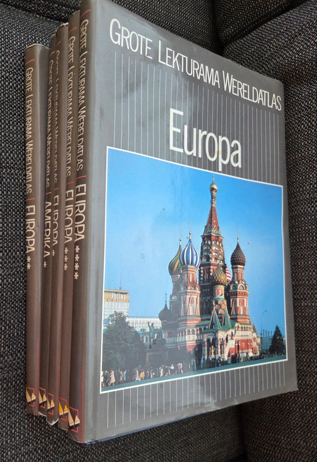 Grote Lekturama Wereldatlas - Europa & Amerika, Gelezen, Overige atlassen, 1800 tot 2000, Europa Overig