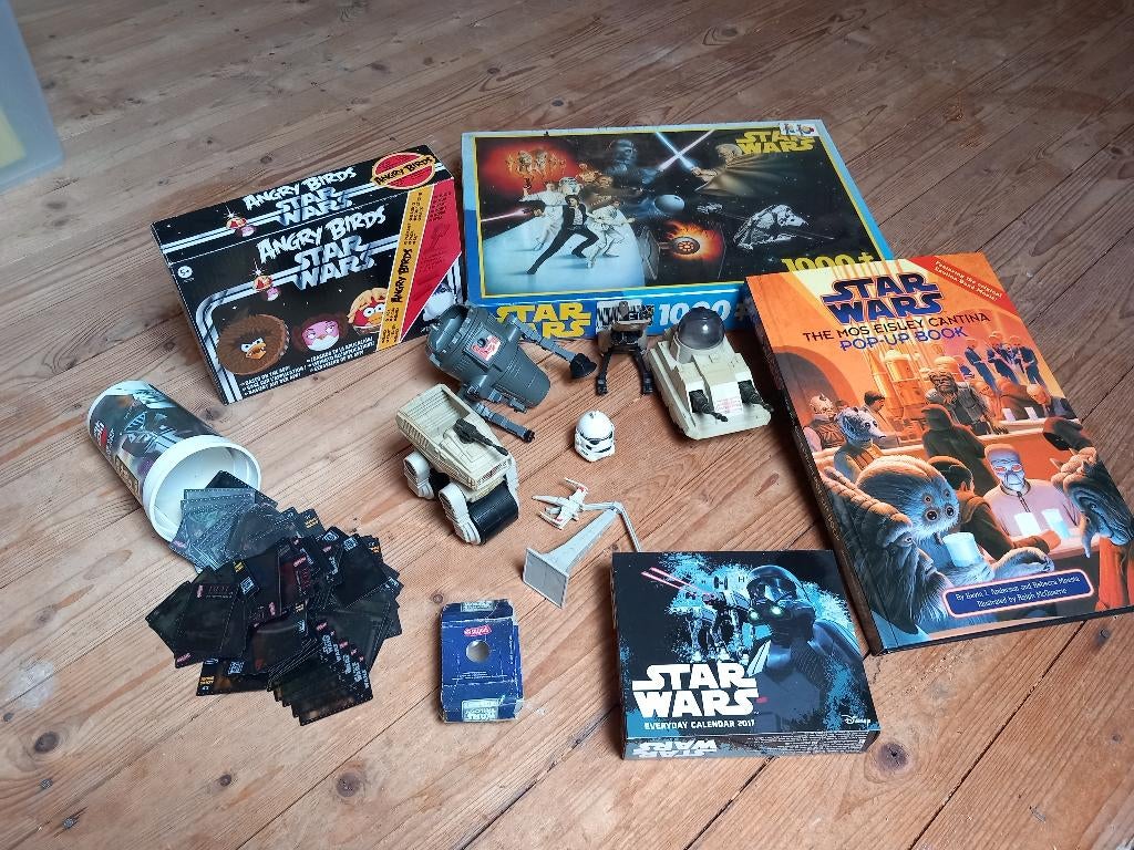 Lotje vintage Star Wars, Ophalen of Verzenden, Zo goed als nieuw, Actiefiguurtje