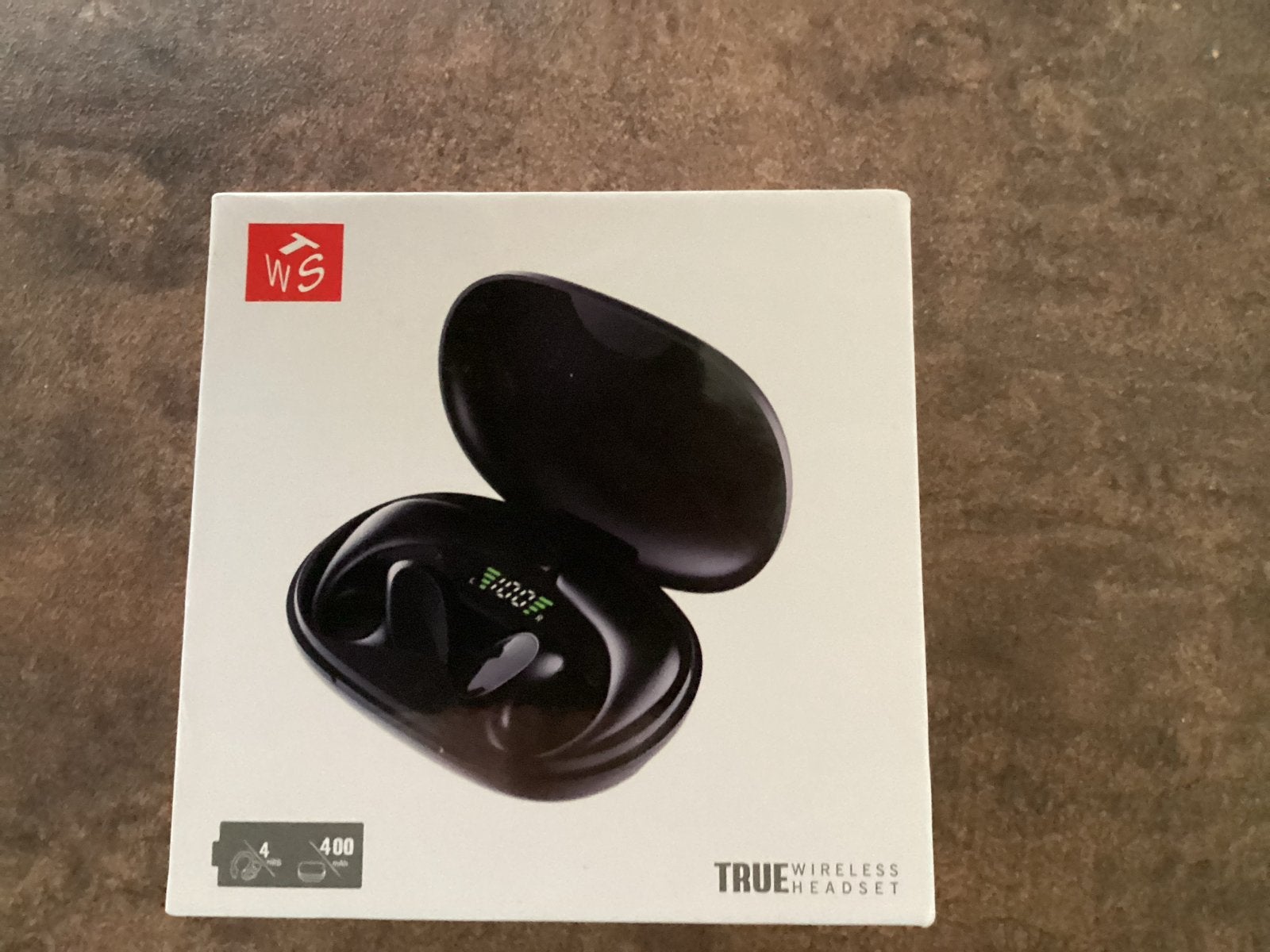 WS True Wireless Headset - In-ear oordopjes met oplaadcase, Audio, Tv en Foto, Koptelefoons, In-ear, Bluetooth, Zo goed als nieuw