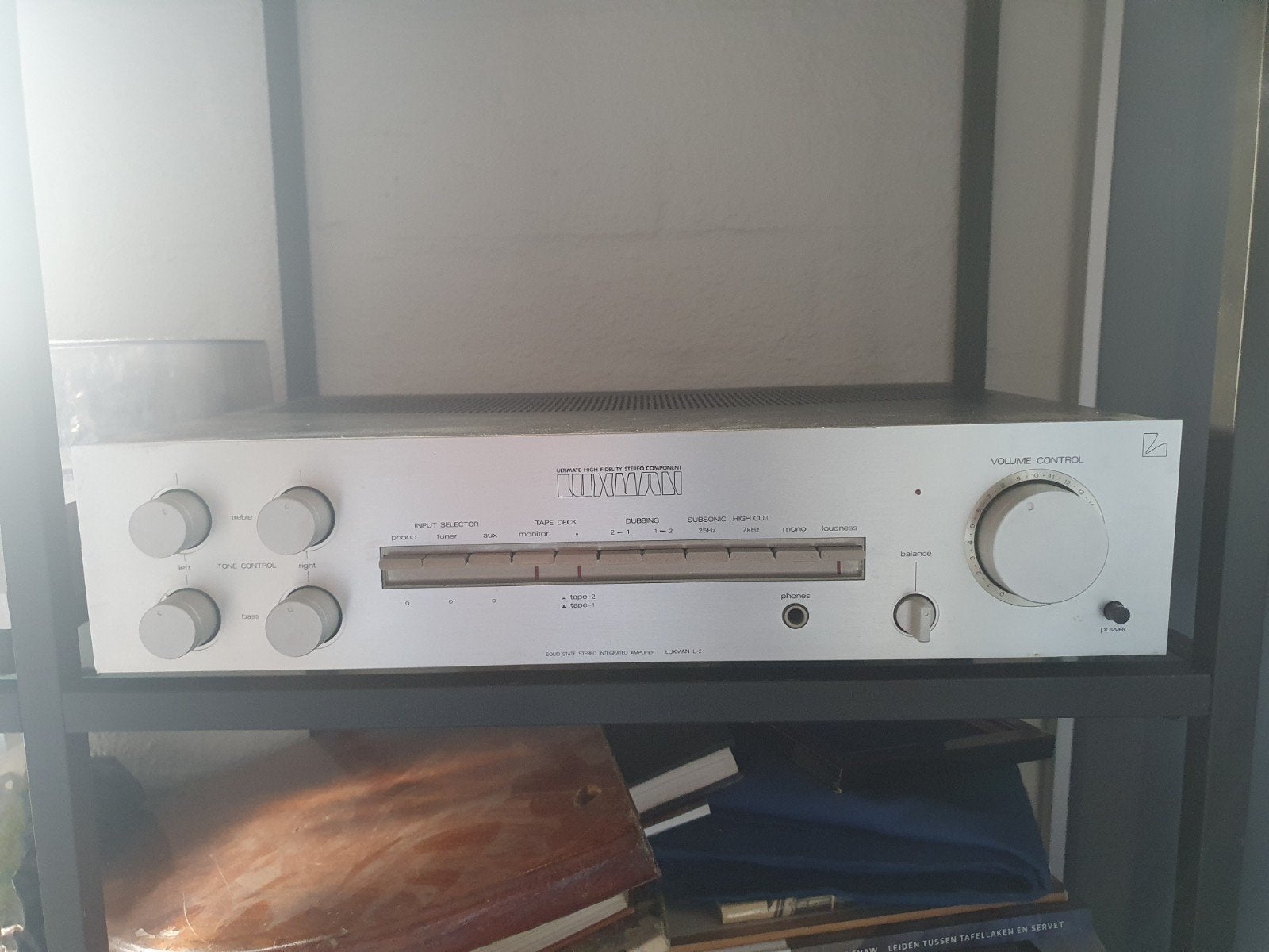 Luxman L-2 Solid State Stereo Geïntegreerde Versterker, Gebruikt, Ophalen, Overige merken, Minder dan 60 watt