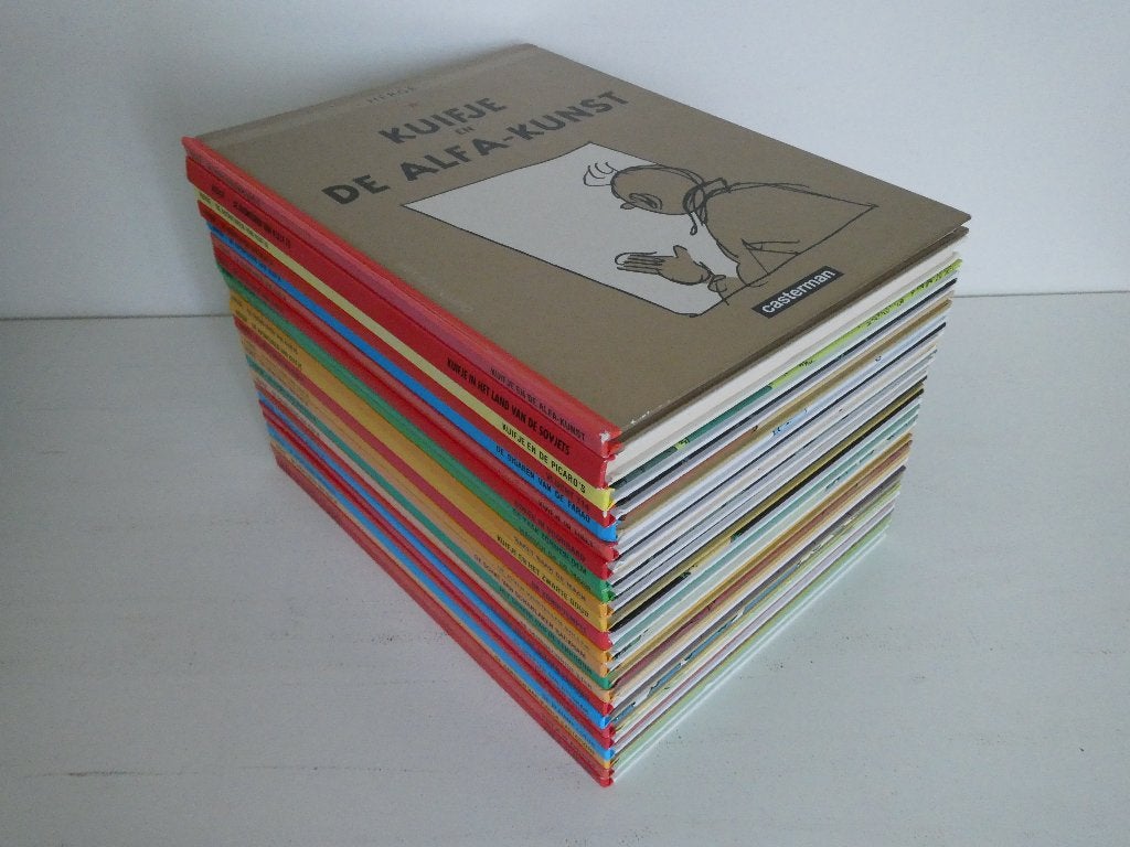 Kuifje ~ Complete serie hardcovers 1 t/m 24, Boeken, Complete serie of reeks, Ophalen of Verzenden, Gelezen, Hergé
