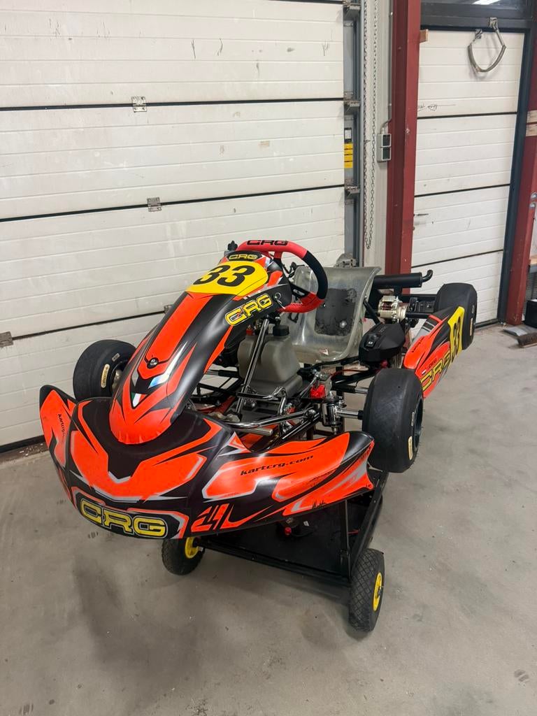 CRG mini max 2025, Sport en Fitness, Karting, Ophalen, Zo goed als nieuw, Kart