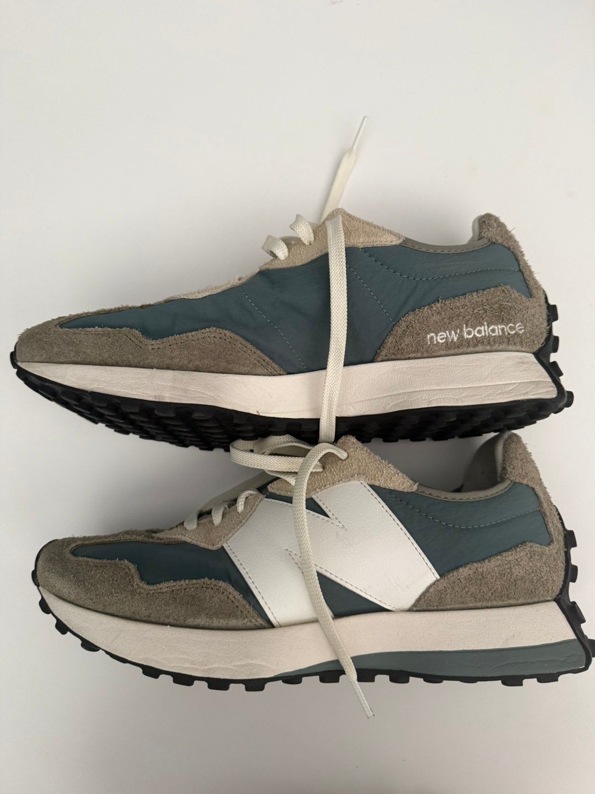 Sneakers sportschoenen New Balance MS327 maat 44 petrol, Sportschoenen, Zo goed als nieuw, Verzenden, Blauw