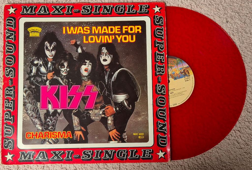 Kiss – I Was Made For Lovin' You 12", Cd's en Dvd's, Vinyl Singles, Gebruikt, Maxi-single, Ophalen of Verzenden, 1970 - 1979