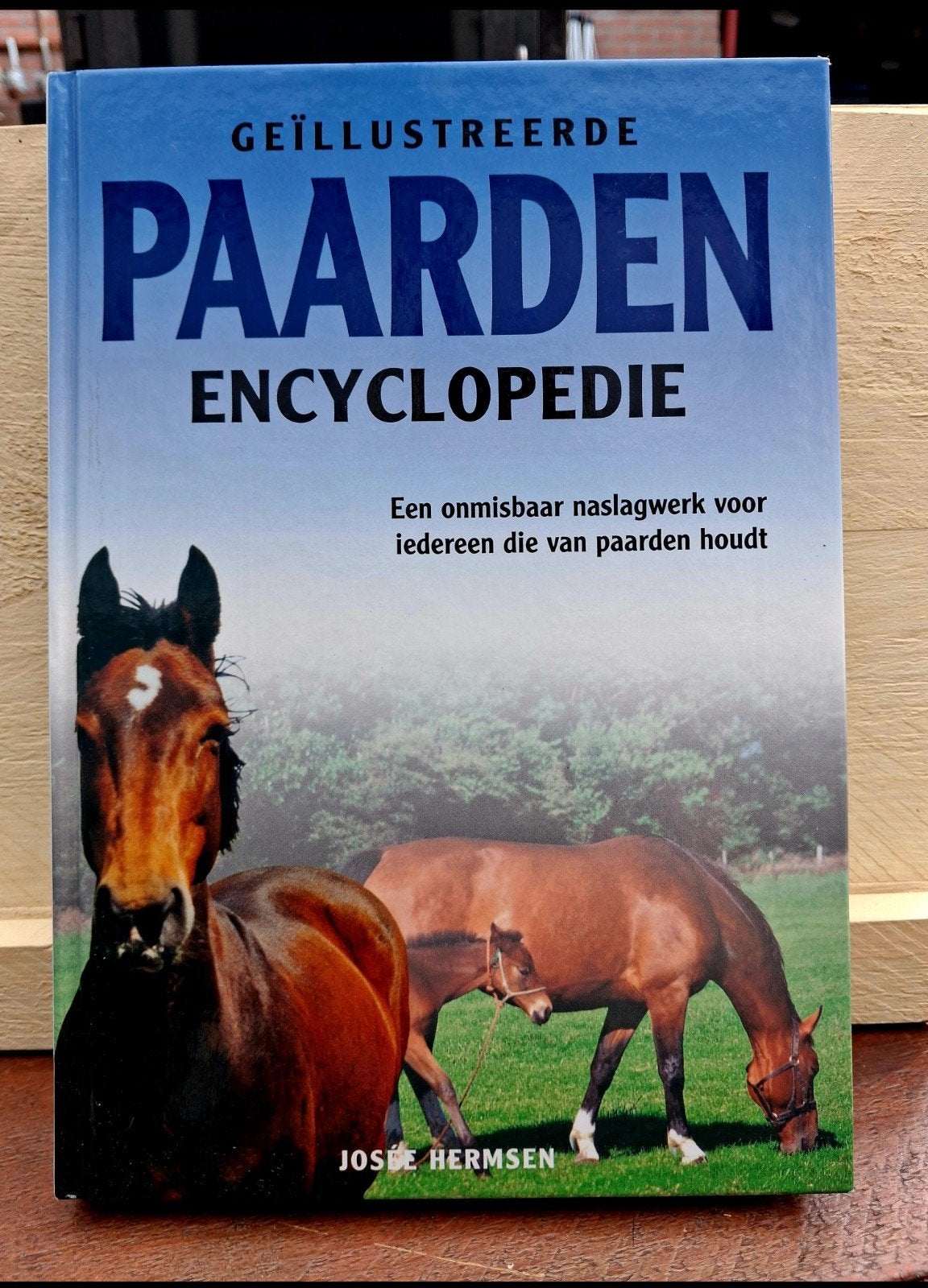 Geïllustreerde Paarden Encyclopedie - Josée Hermsen, Boeken, Encyclopedieën, Ophalen of Verzenden, Zo goed als nieuw