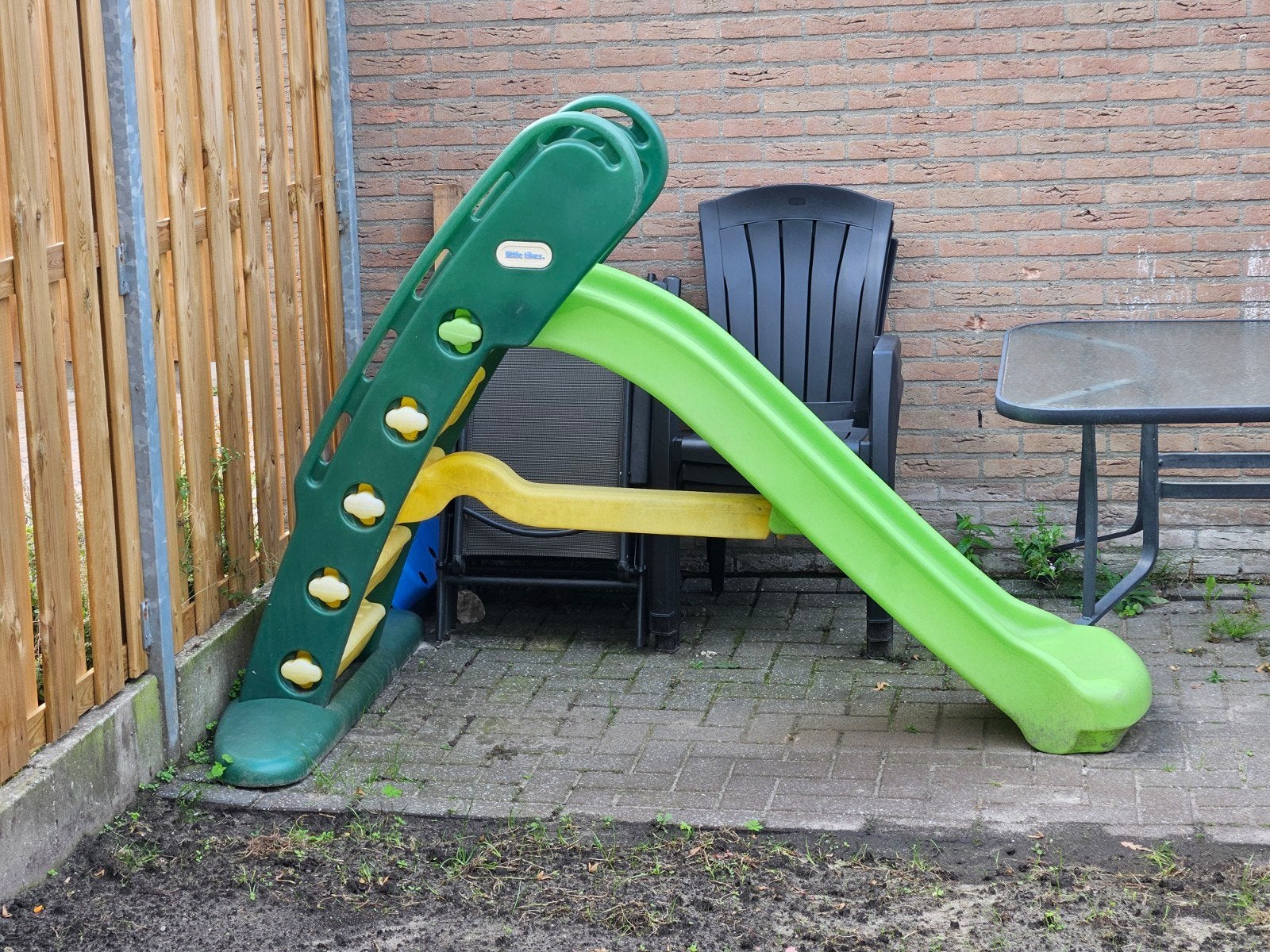 Little Tikes Glijbaan - Groen/Geel, Kinderen en Baby's, Ophalen, Gebruikt, Glijbaan