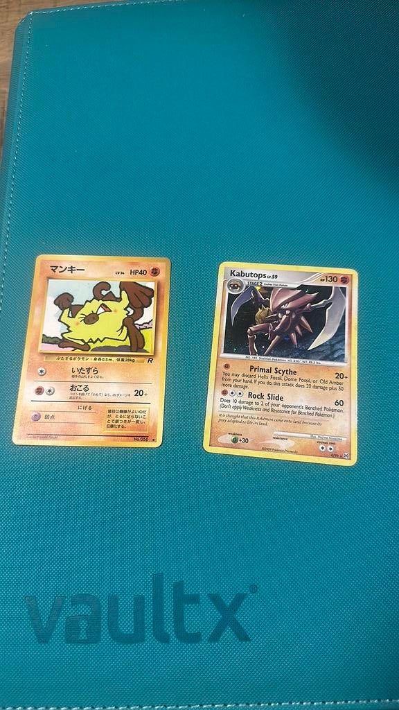 Vintage pokemon kaarten, Ophalen of Verzenden, Zo goed als nieuw, Meerdere kaarten